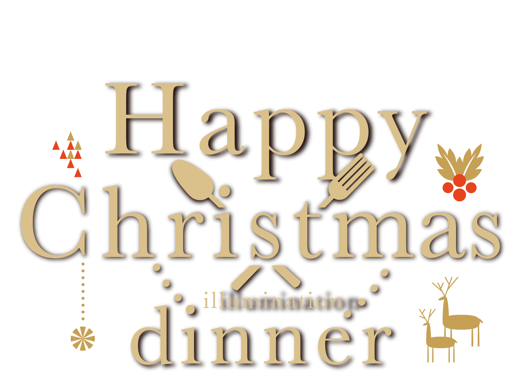 2020 MIYANOMORI FRANCES Happy Chiristmas dinner