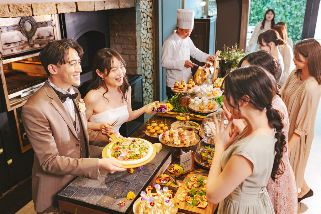 ガーデンWedding体験◆大聖堂×テラス×秋スイーツ体験